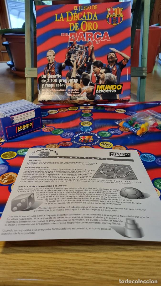 Juegos de mesa: Juego de mesa - El Juego de la D&eacute;cada de Oro del Bar&ccedil;a - Foto 1