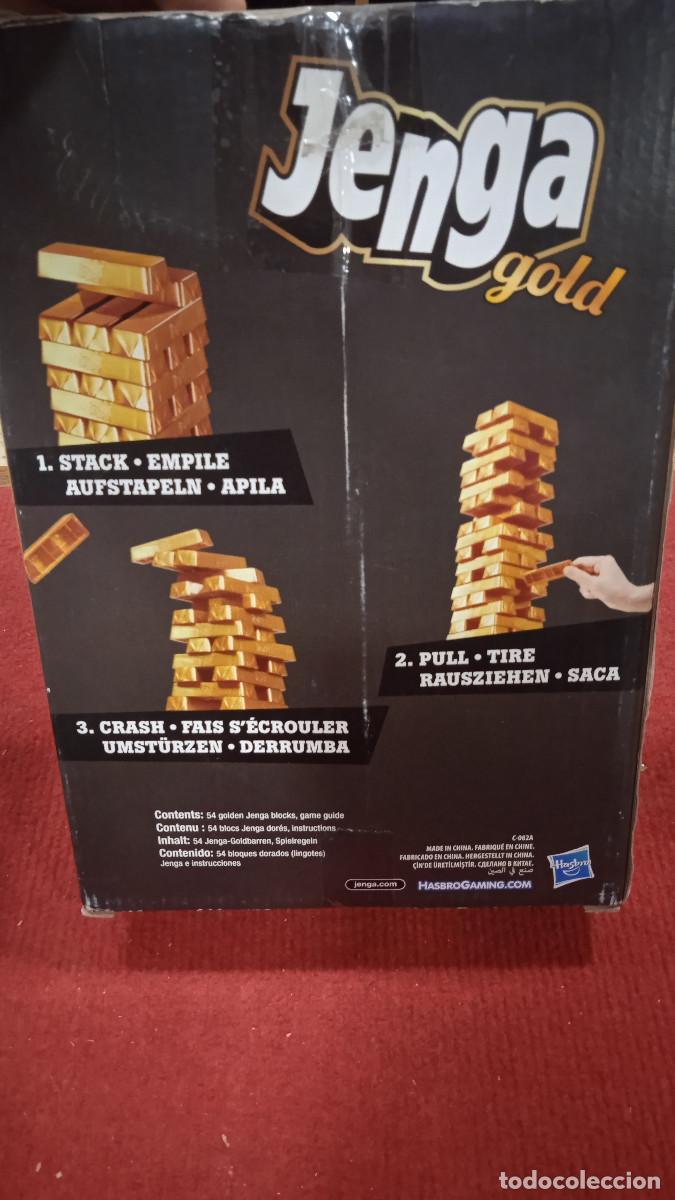 Juegos de mesa: JENGA GOLD HASBRO - Foto 5