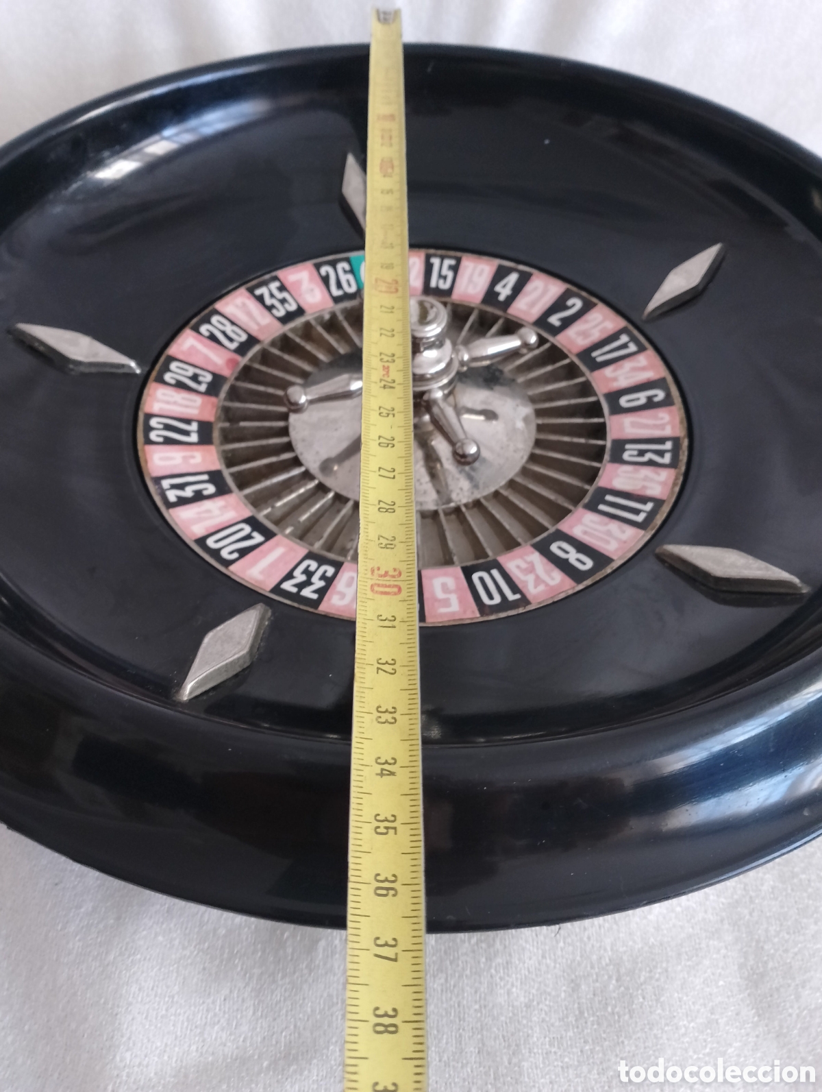 Juegos de mesa: Antigua Ruleta y Dados. - Foto 10