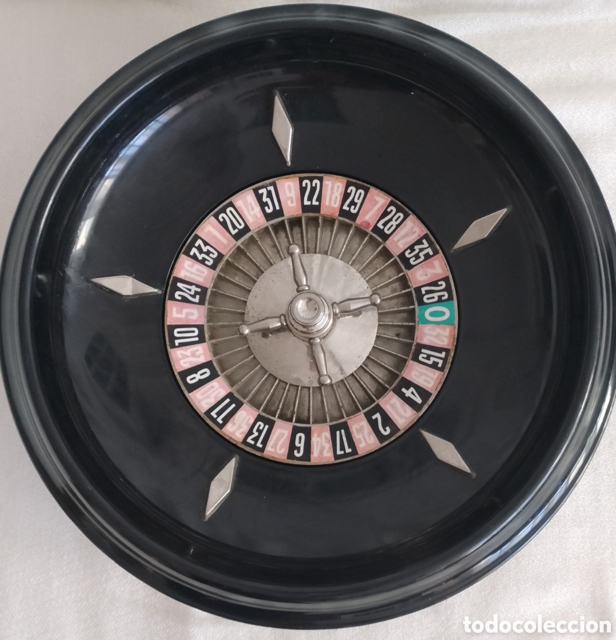 Juegos de mesa: Antigua Ruleta y Dados. - Foto 11