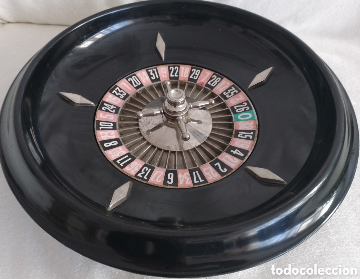 Juegos de mesa: Antigua Ruleta y Dados. - Foto 16