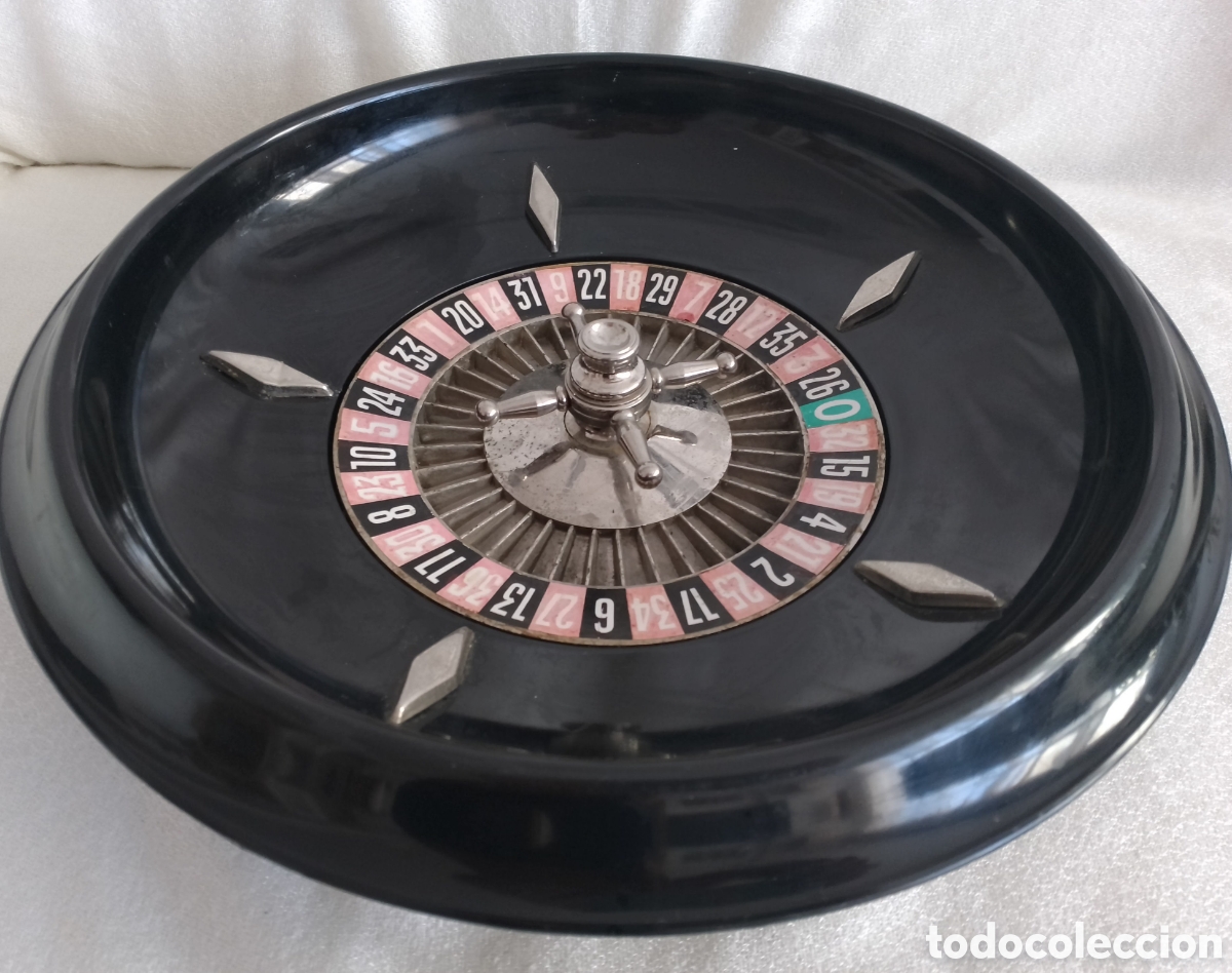 Juegos de mesa: Antigua Ruleta y Dados. - Foto 17
