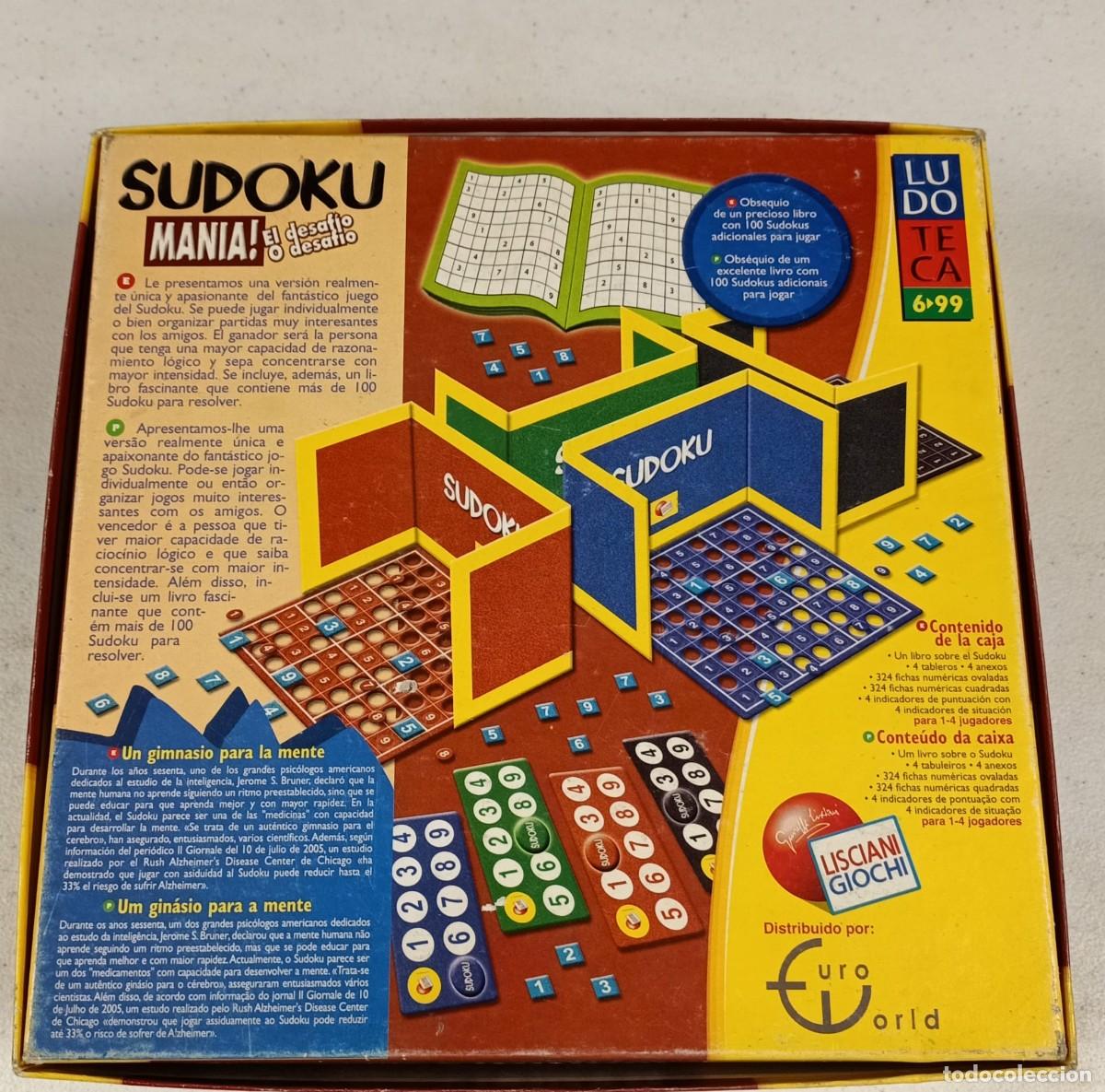 Juegos de mesa: Sudoku man&iacute;a juego - Foto 3