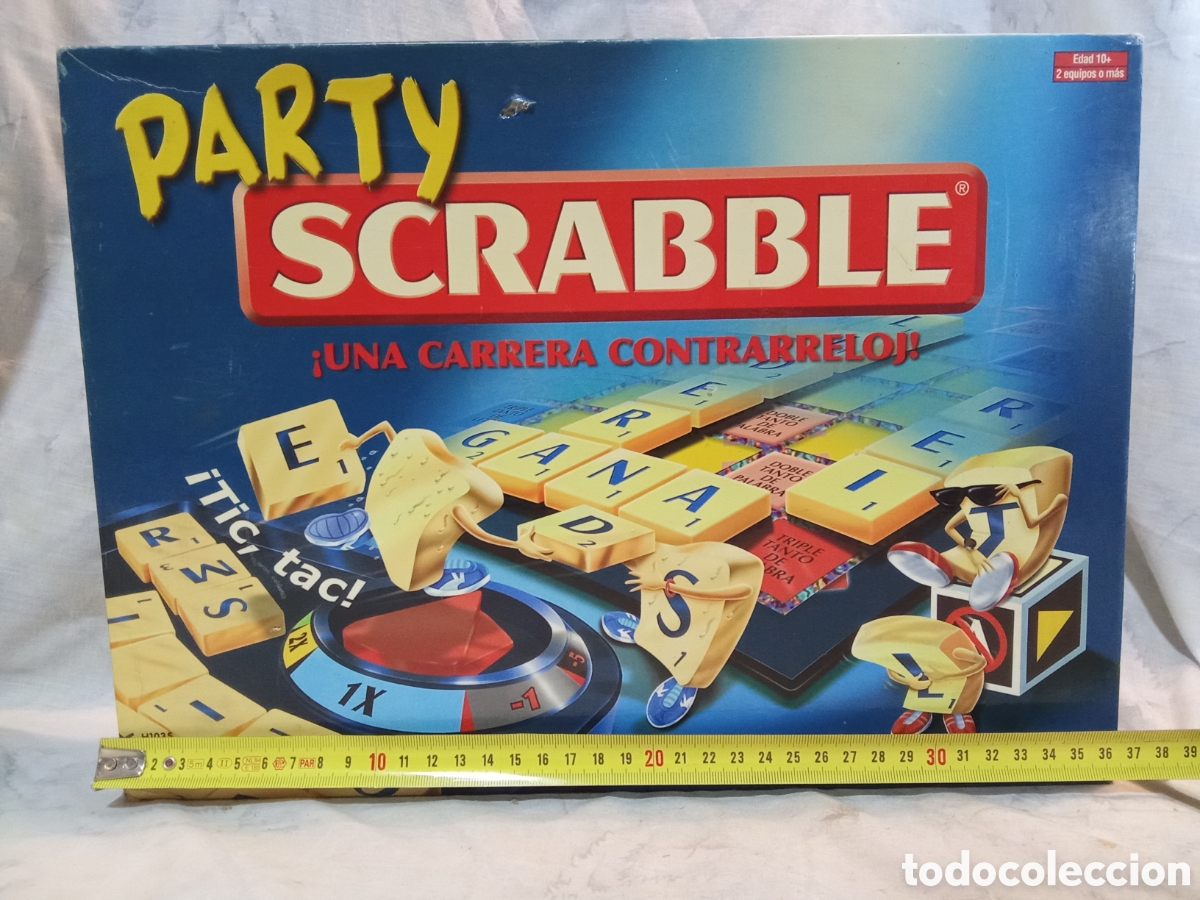 Juegos de mesa: PARTY SCRABBLE DE MATTEL - Foto 4