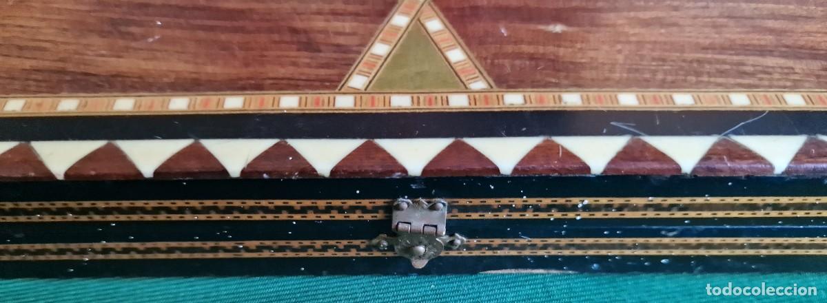 Juegos de mesa: AMG-2388 Juego Backgammon Taracea - Foto 6