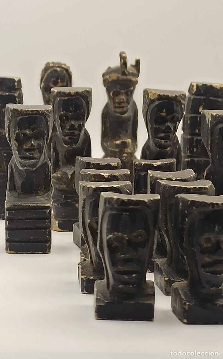 Juegos de mesa: Piezas Ajedrez Piedra Tallada - Foto 5