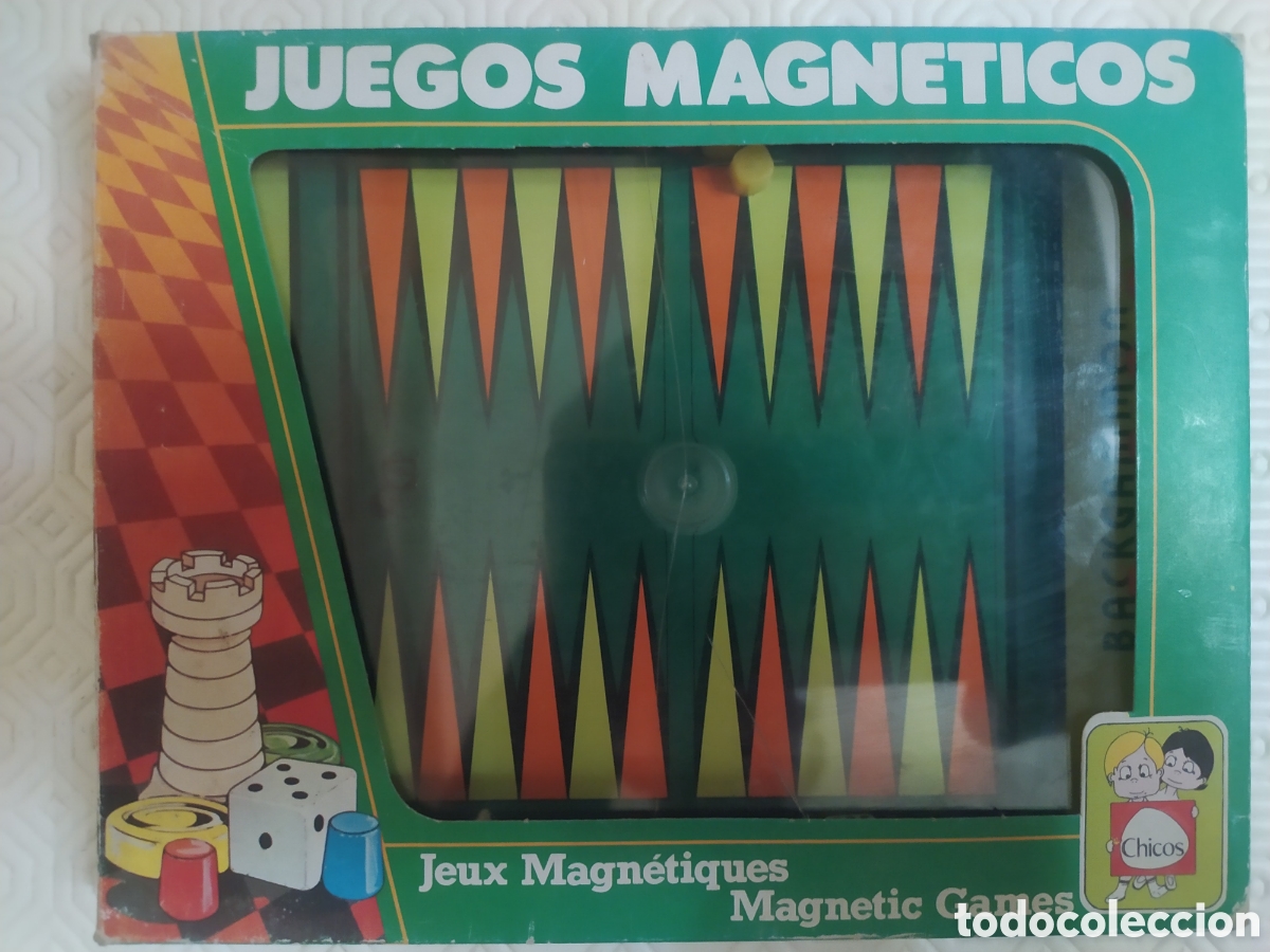 Juegos de mesa: Juegos magn&eacute;ticos chicos sl backgammon - Foto 1