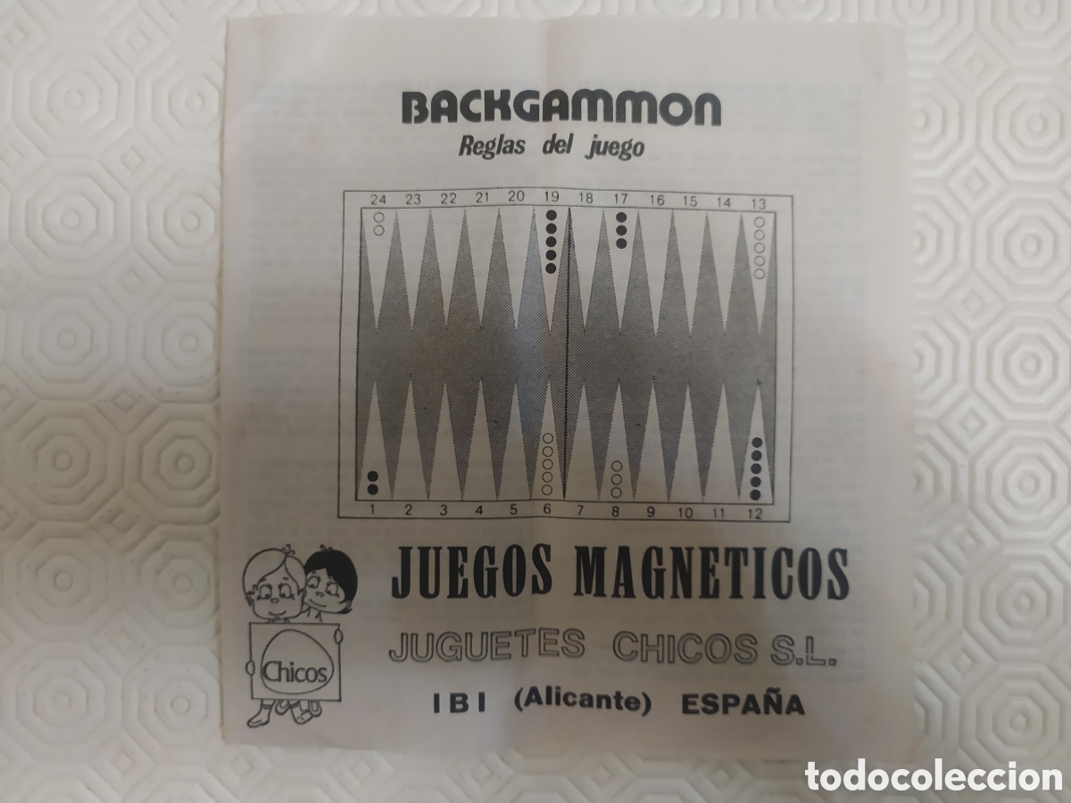 Juegos de mesa: Juegos magn&eacute;ticos chicos sl backgammon - Foto 4