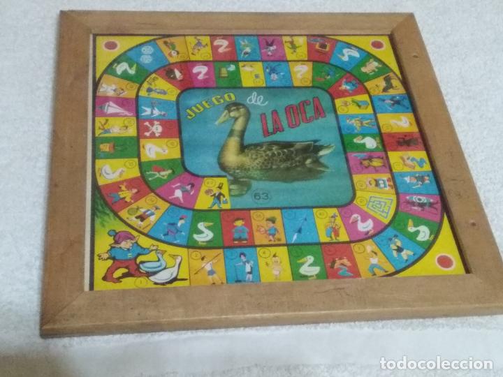 Juegos de mesa: ANTIGUO TABLERO LA OCA Y PARCHIS - MARCA COVEFO - Foto 2