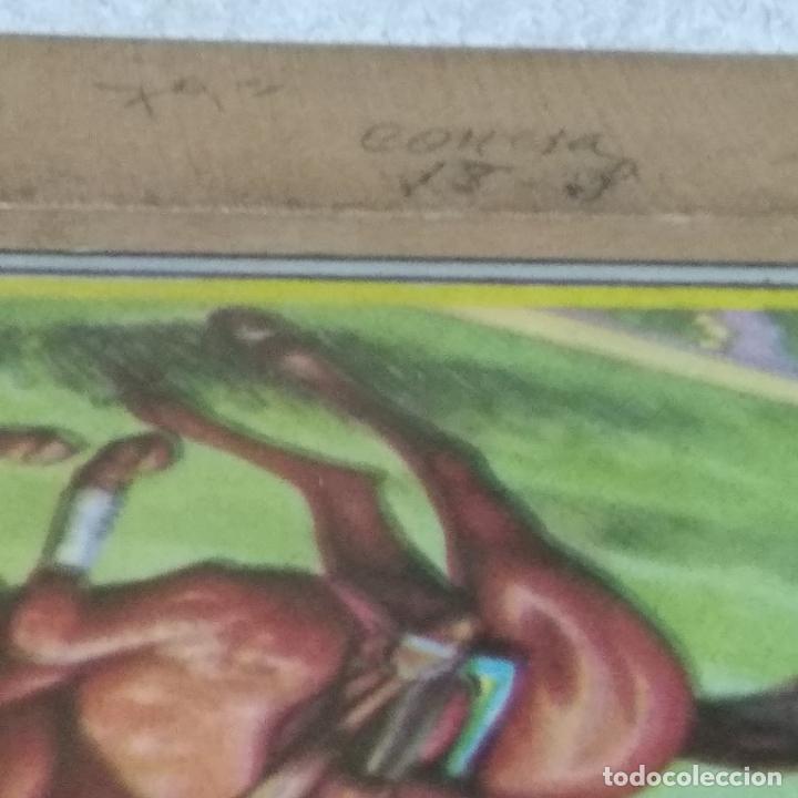 Juegos de mesa: ANTIGUO TABLERO LA OCA Y PARCHIS - MARCA COVEFO - Foto 6