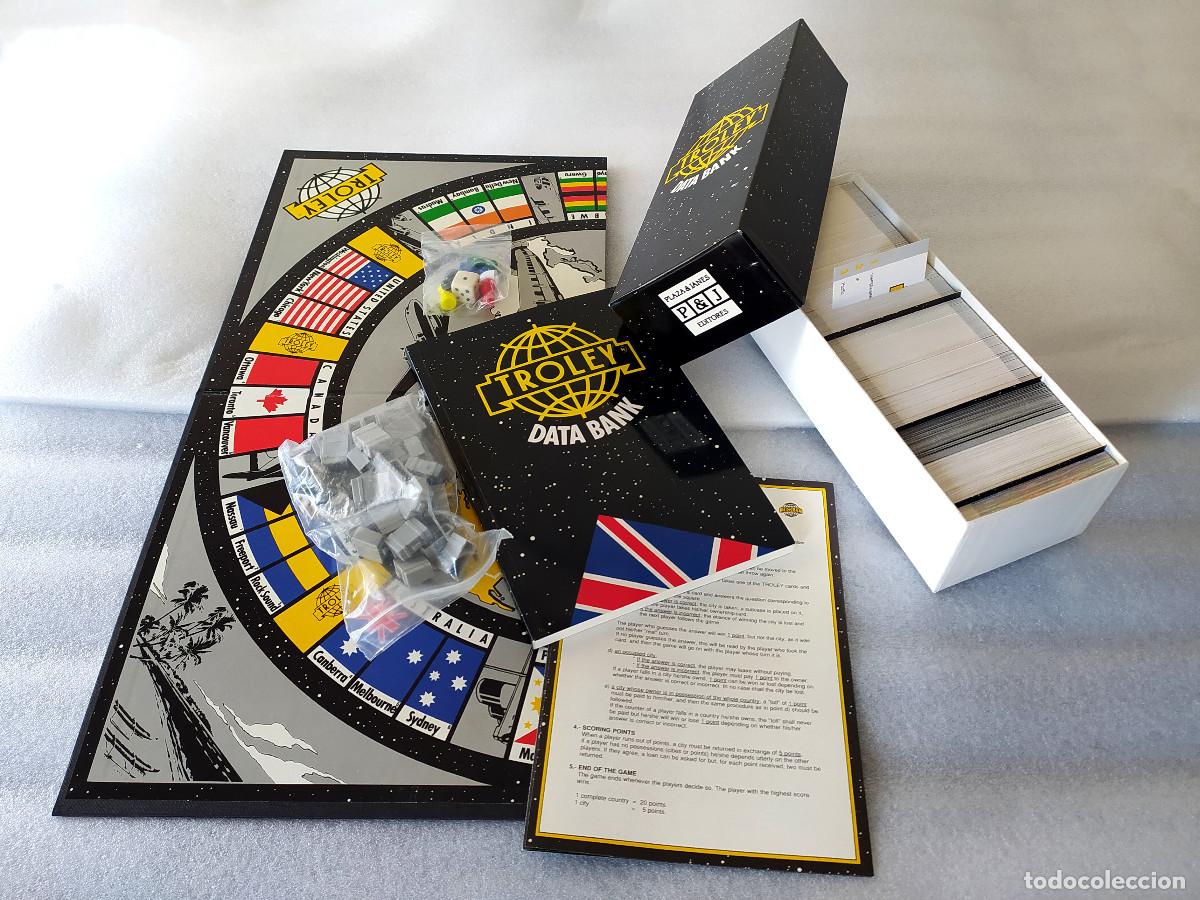 Juegos de mesa: Juego de Mesa TROLEY DATA BANK para practicar INGL&Eacute;S. - Foto 1