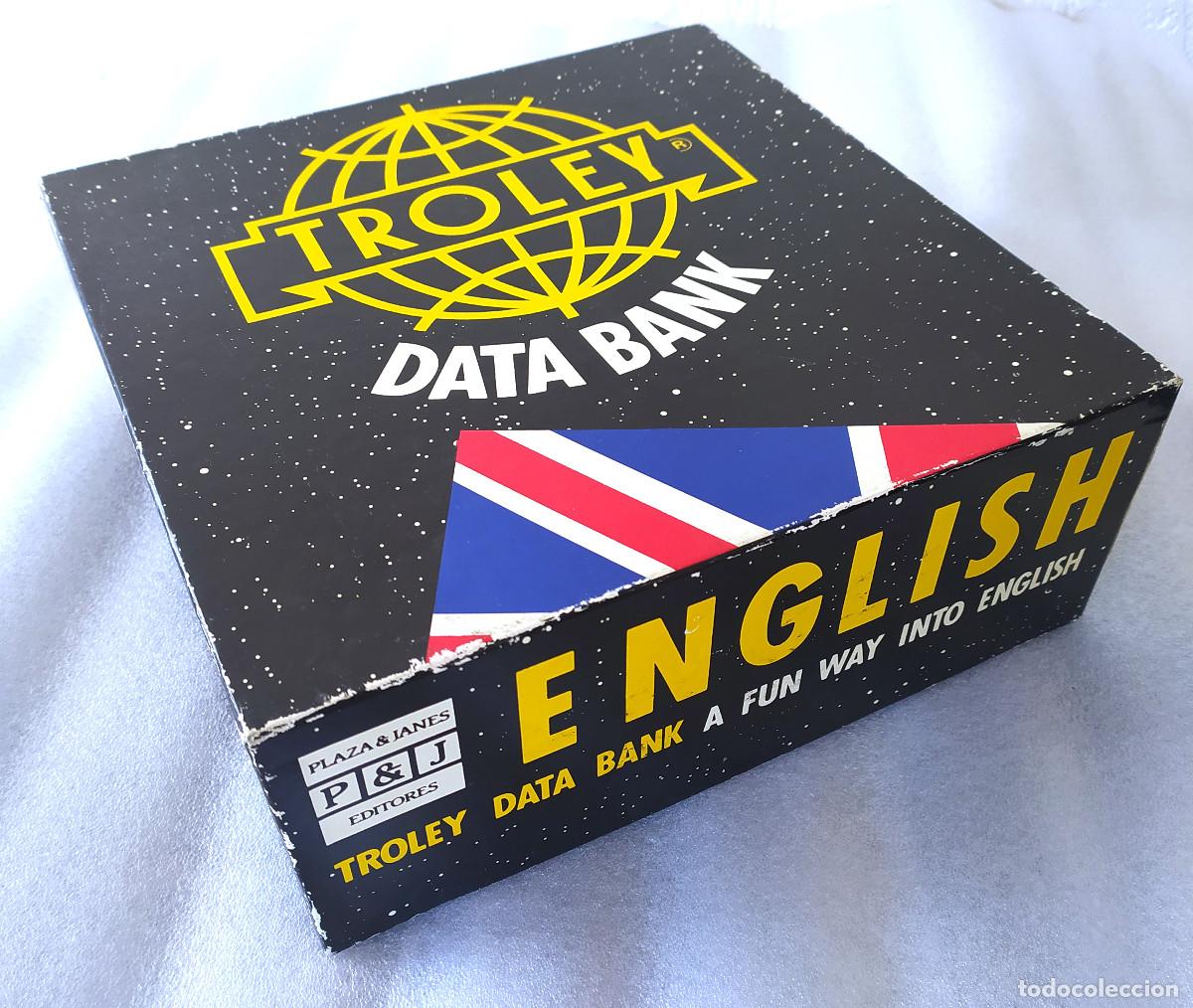 Juegos de mesa: Juego de Mesa TROLEY DATA BANK para practicar INGL&Eacute;S. - Foto 2