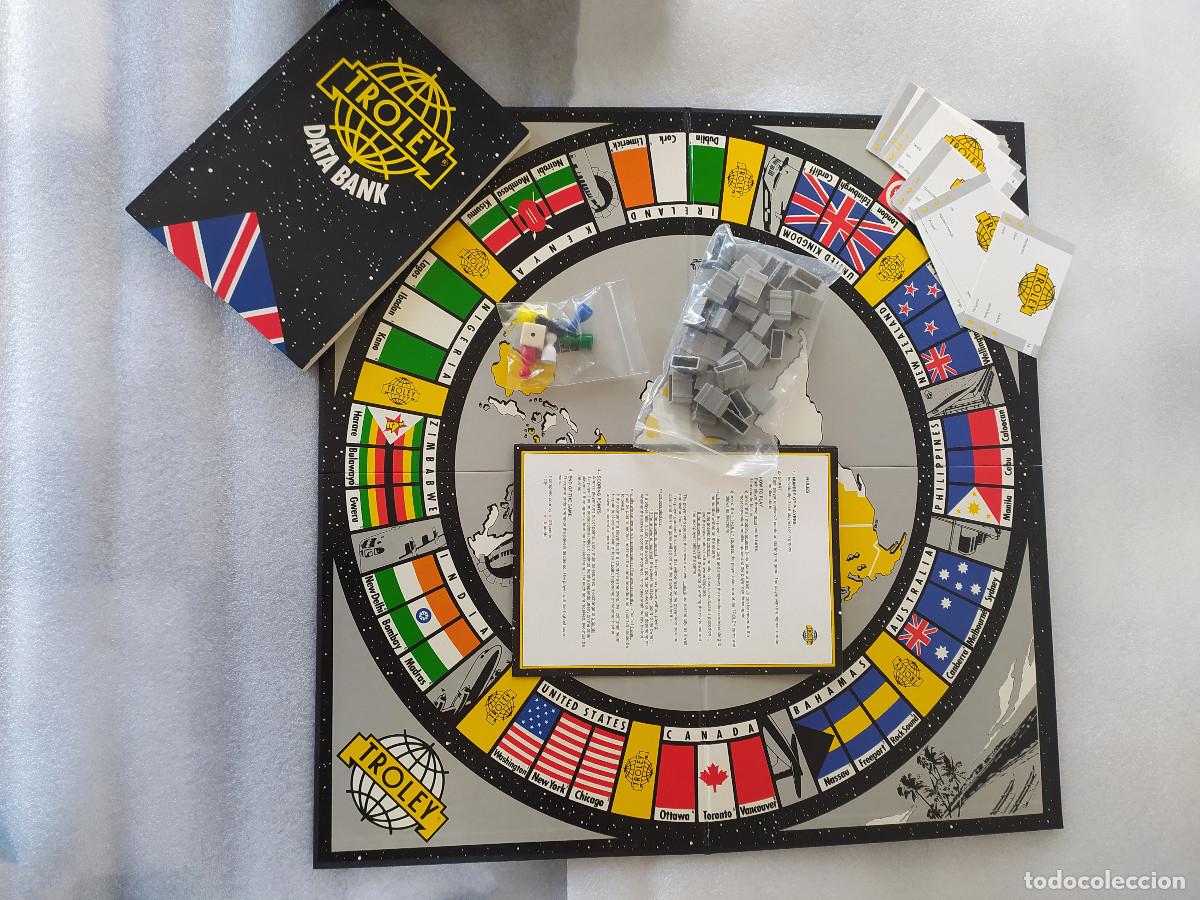 Juegos de mesa: Juego de Mesa TROLEY DATA BANK para practicar INGL&Eacute;S. - Foto 3