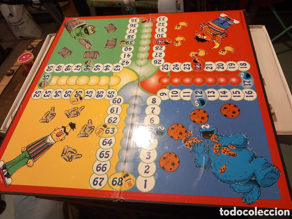 Juegos de mesa: Parchis Barrio Sesamo - Foto 1
