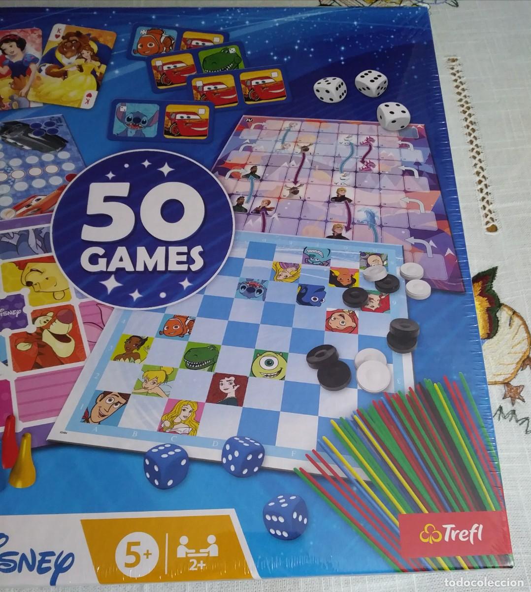 Juegos de mesa: JUEGO DE MESA DISNEY - 50 GAMES - NUEVO - Foto 3