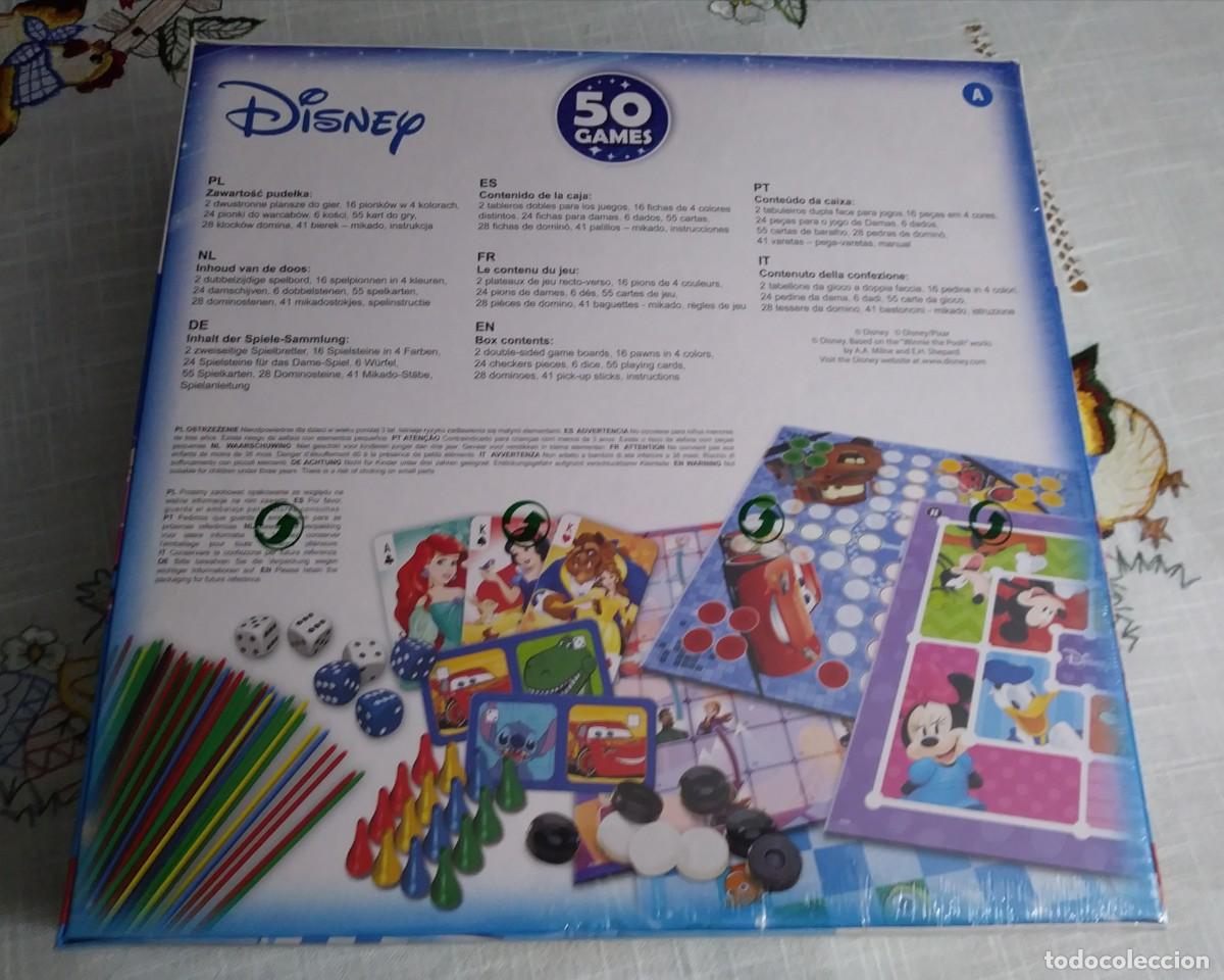 Juegos de mesa: JUEGO DE MESA DISNEY - 50 GAMES - NUEVO - Foto 4