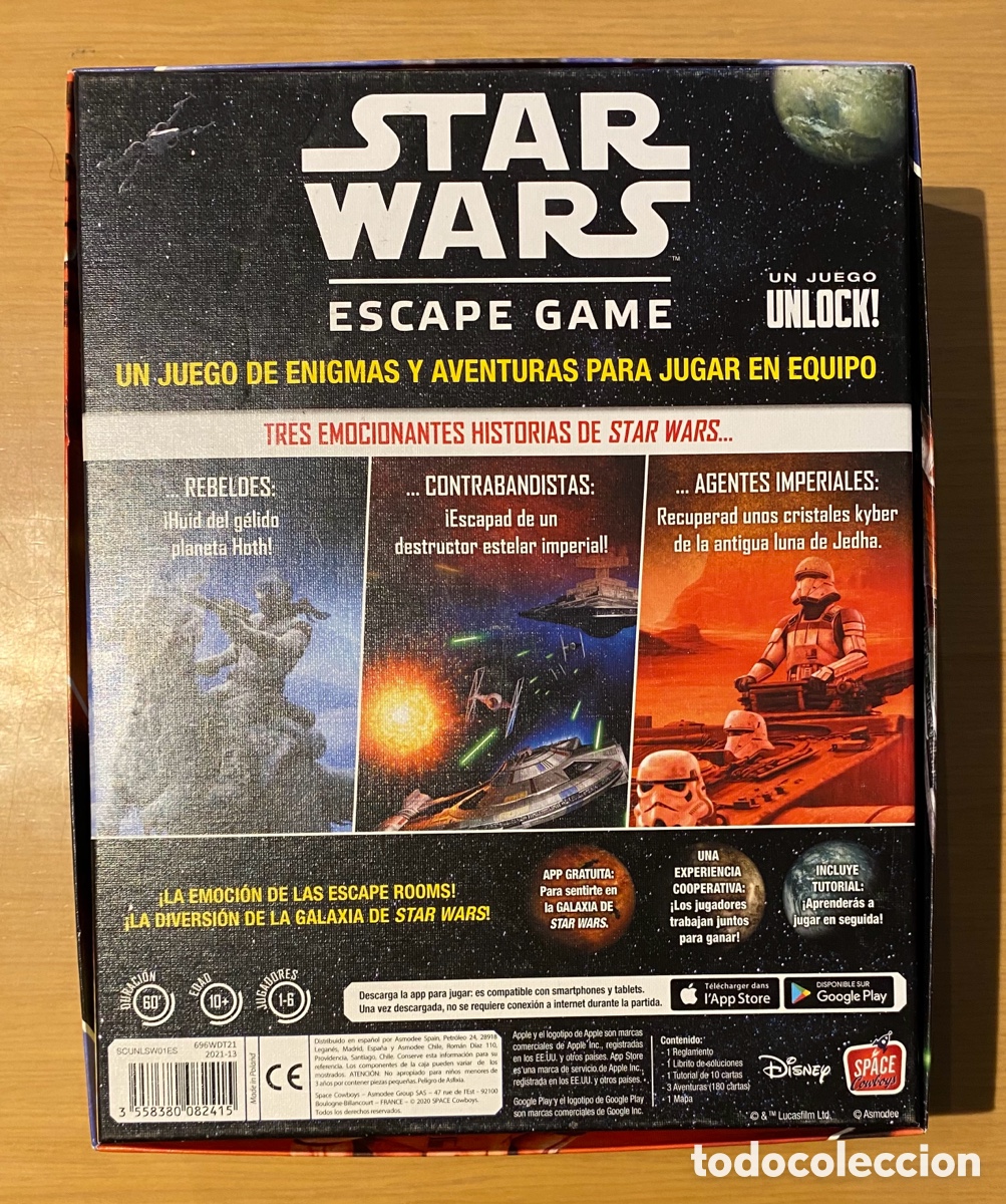 Juegos de mesa: Escape game de STAR WARS - Serie UNLOCK! - Foto 3