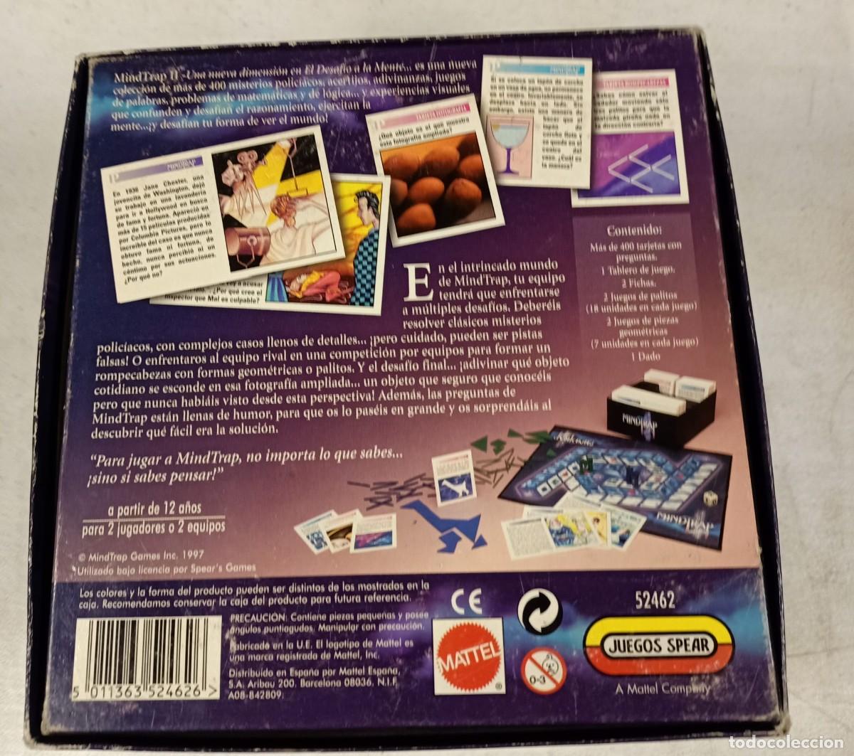 Juegos de mesa: Mindtrap 2 juego - Foto 3