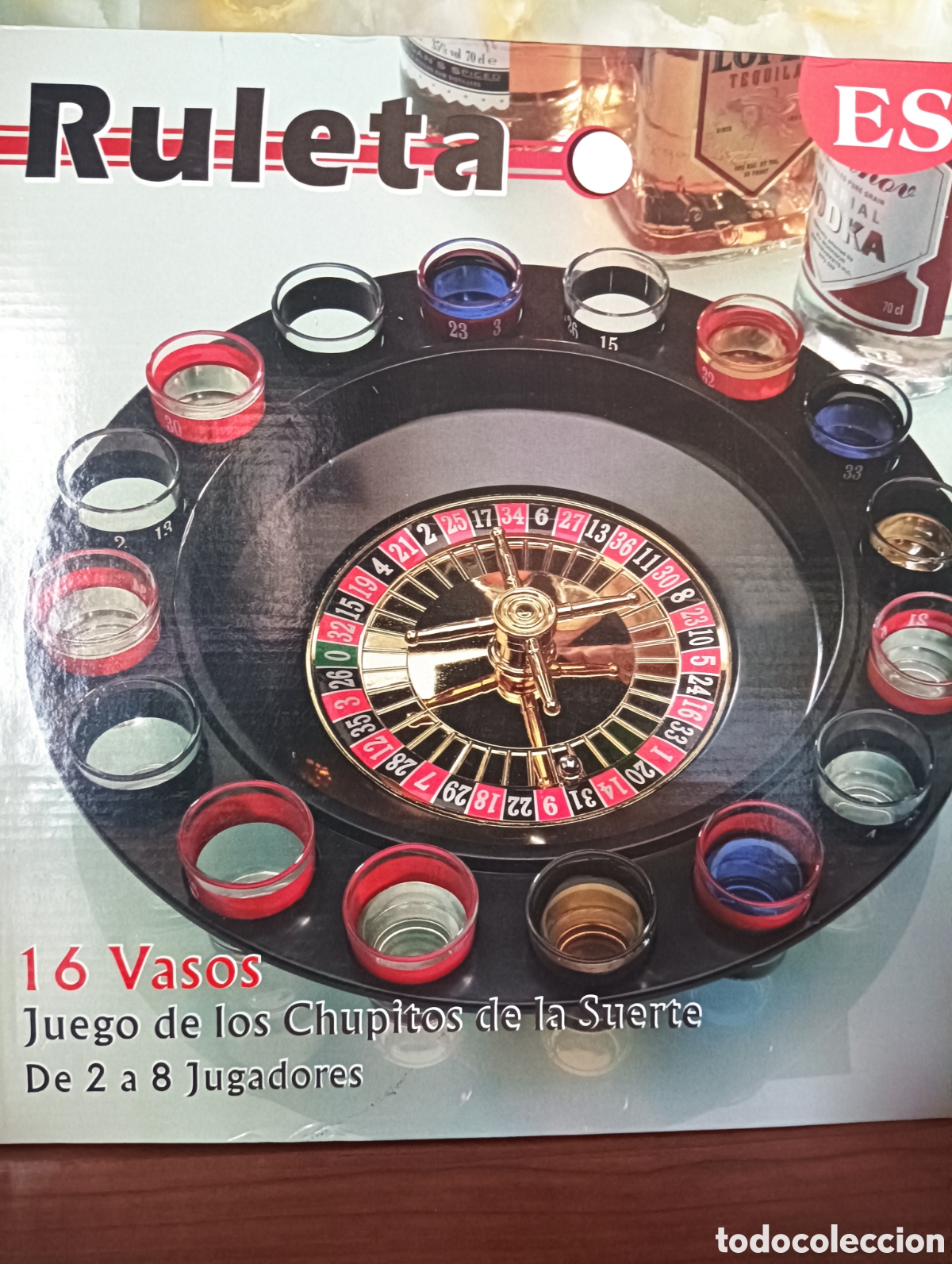 Juegos de mesa: Ruleta juego de los Chupitos de la suerte - Foto 1