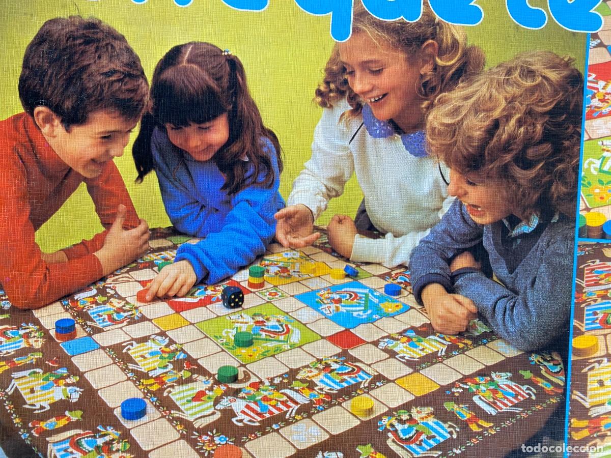 Juegos de mesa: ANTIGUO JUEGO EDUCA &rdquo;CORRE QUE TE PILLO&rdquo; COMPLETO - Foto 2