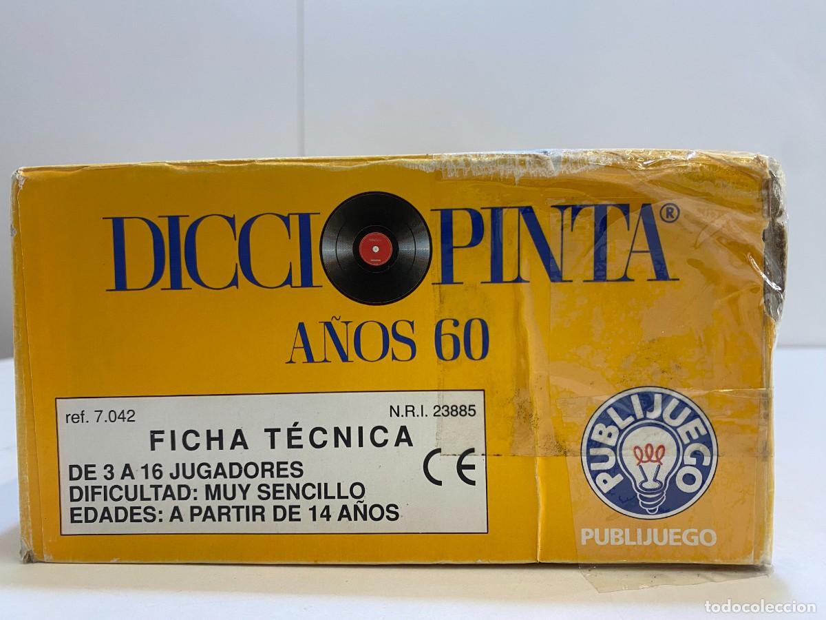 Juegos de mesa: DICCIOPINTA A&Ntilde;OS 60 - Foto 4