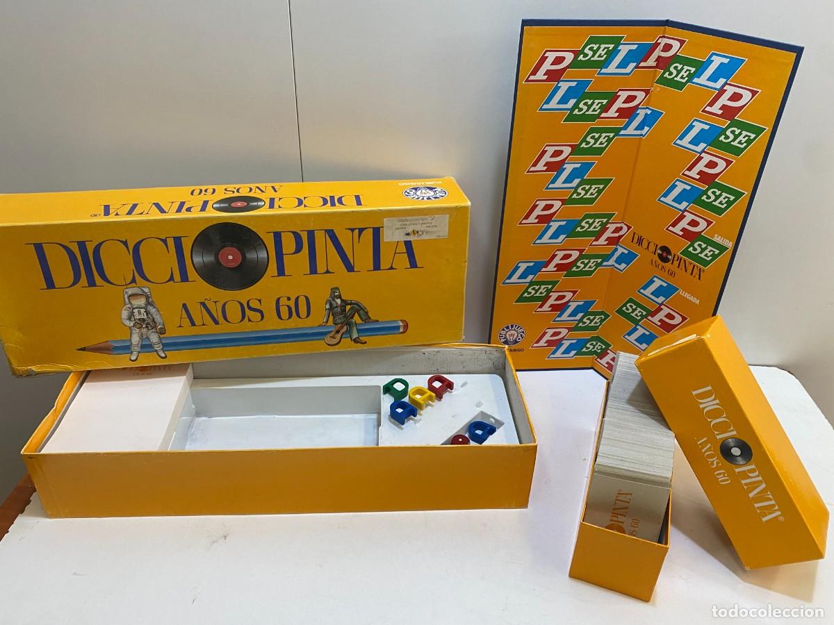Juegos de mesa: DICCIOPINTA A&Ntilde;OS 60 - Foto 5
