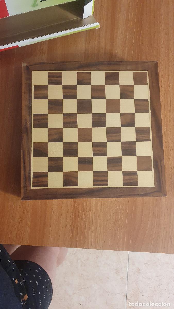 Juegos de mesa: JUEGO DE AJEDREZ Y DAMAS. - Foto 6