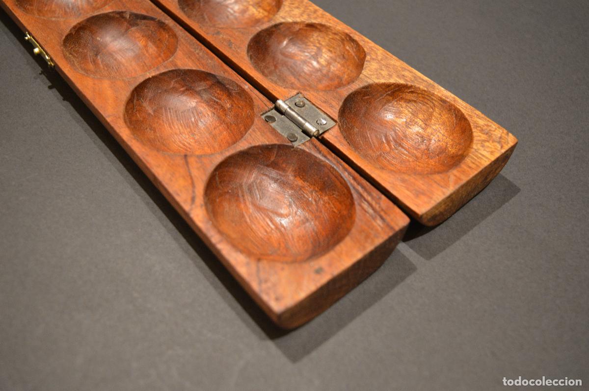 Juegos de mesa: MANCALA DE MADERA - Foto 4