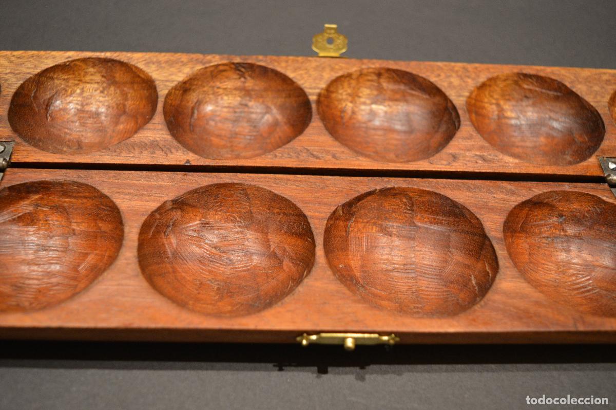 Juegos de mesa: MANCALA DE MADERA - Foto 5