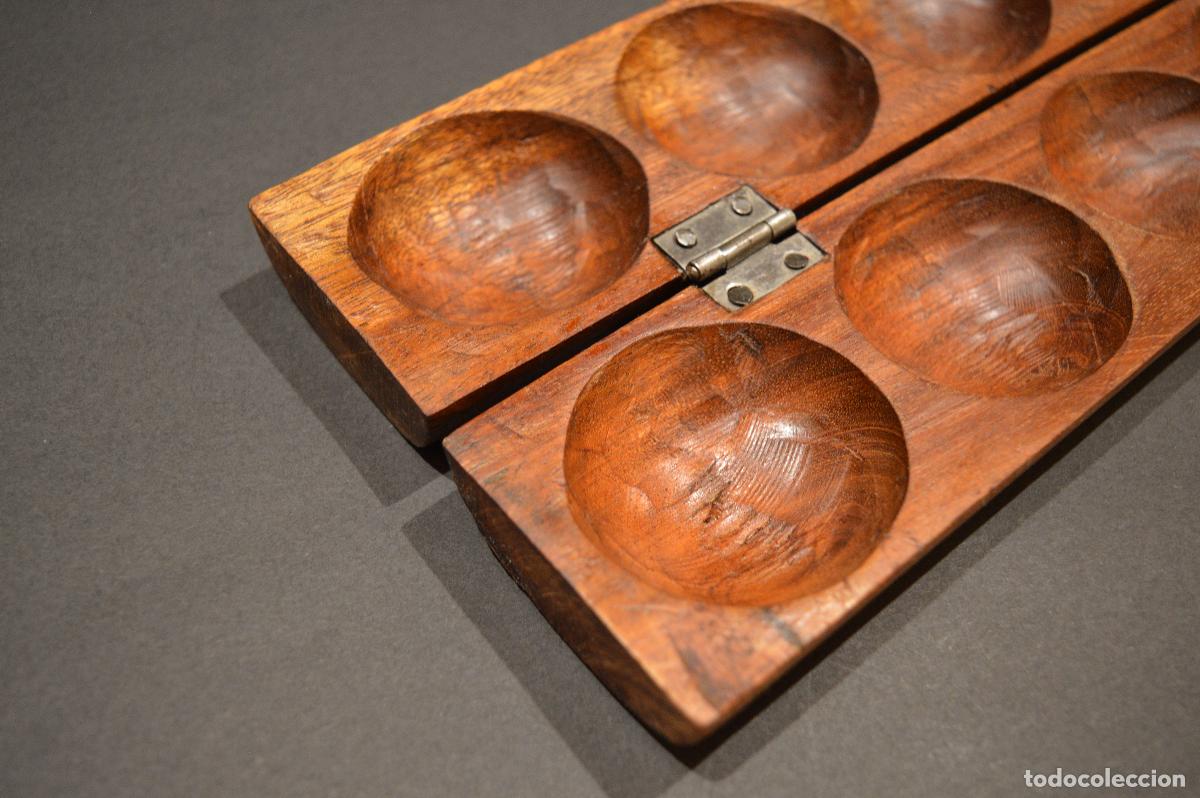 Juegos de mesa: MANCALA DE MADERA - Foto 6