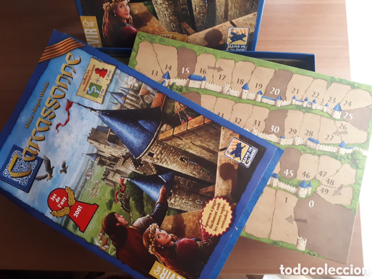 Juegos de mesa: CARCASSONNE. VERSI&Oacute; EN CATAL&Agrave;. DEVIR - Foto 2