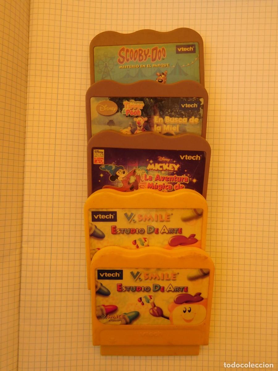 Juegos de mesa: 5 LOTE JUEGO CONSOLA VTECH, - Foto 1