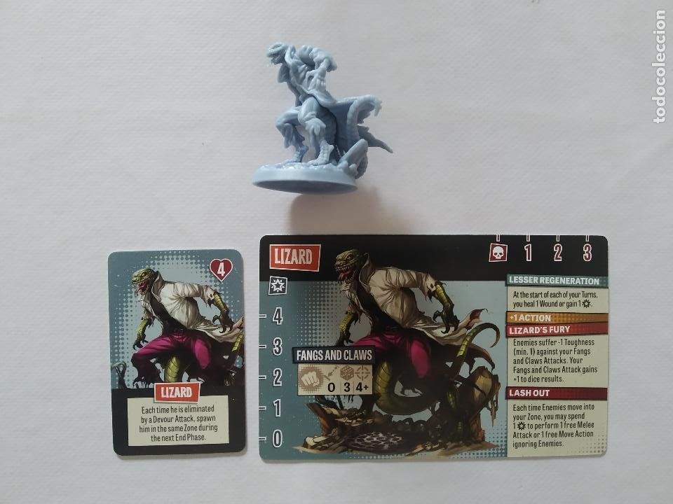 Juegos de mesa: MARVEL ZOMBIES - LIZARD - SUPER HEROE - KICKSTARTER - ZOMBICIDE (171-172) - Foto 1