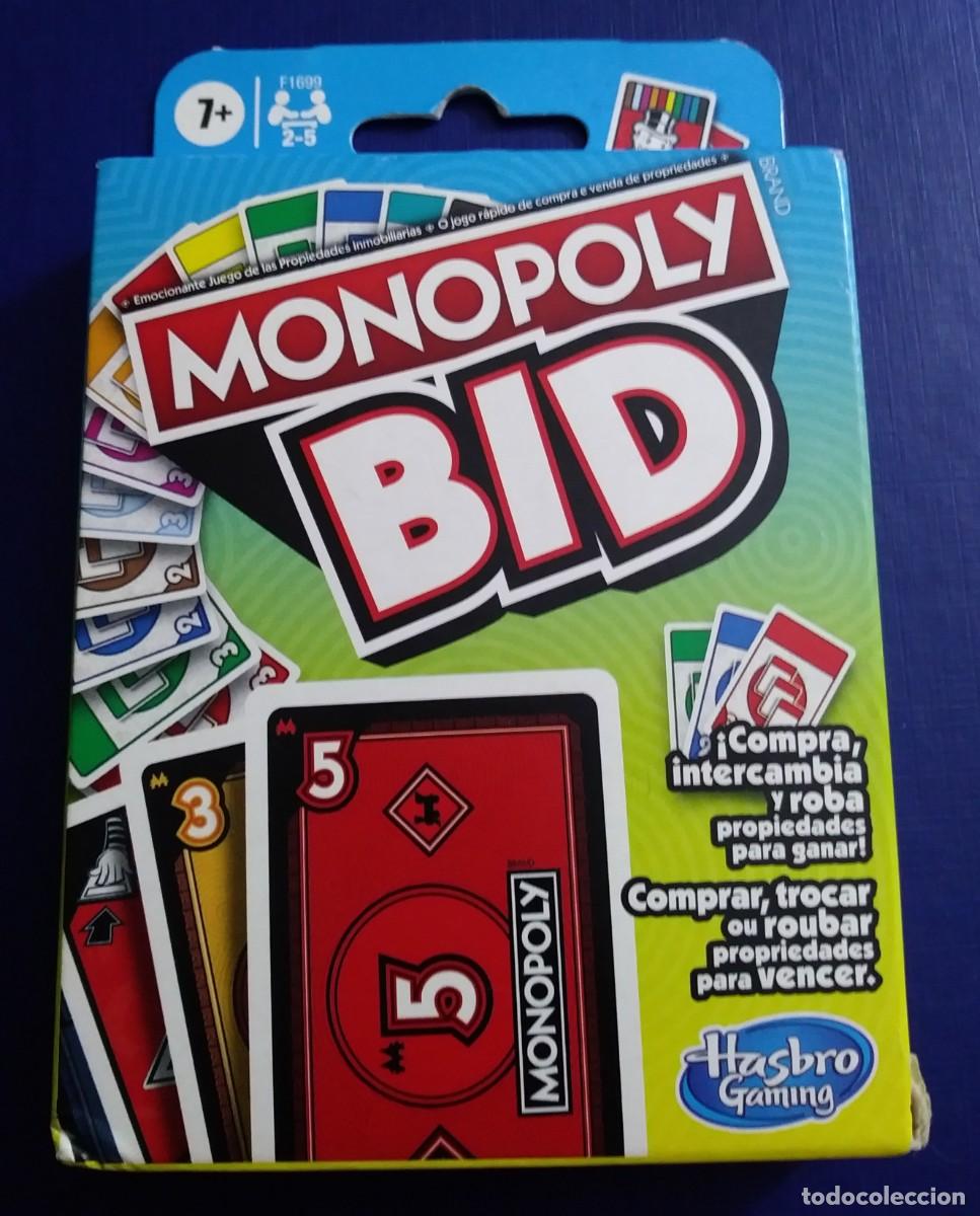 Juegos de mesa: Juego MONOPOLY BID - A ESTRENAR - Foto 1