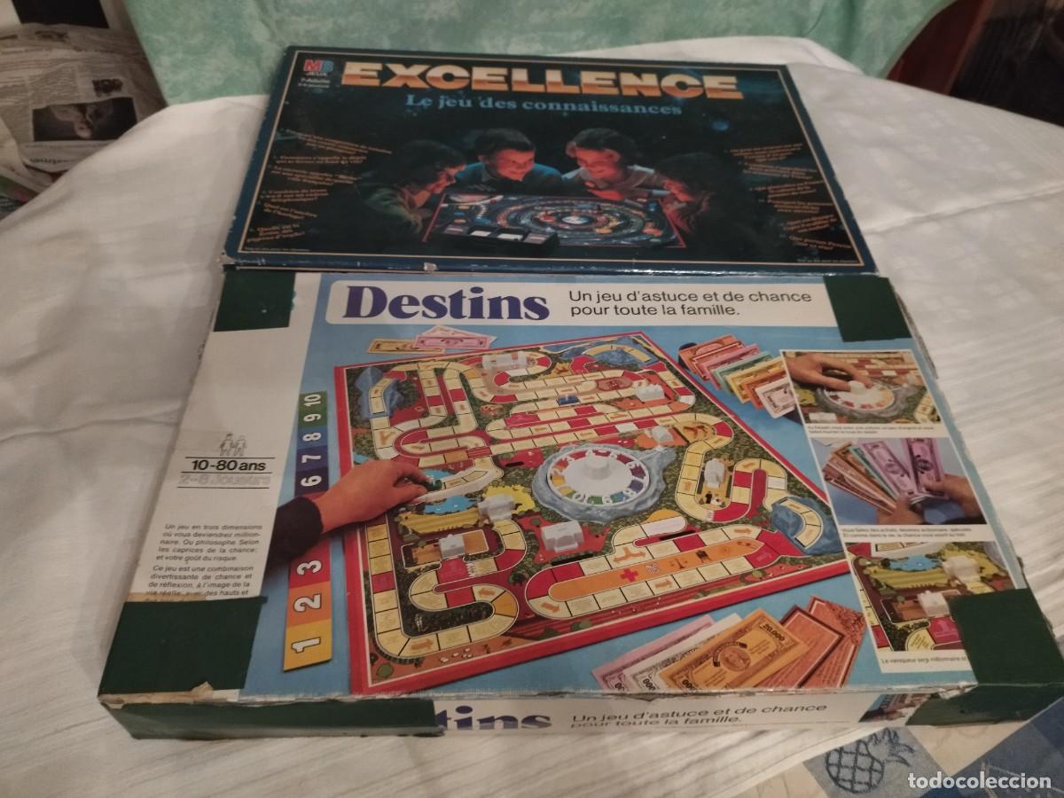 Juegos de mesa: Lote de 2 juegos de mesa, excellence y destins. - Foto 2