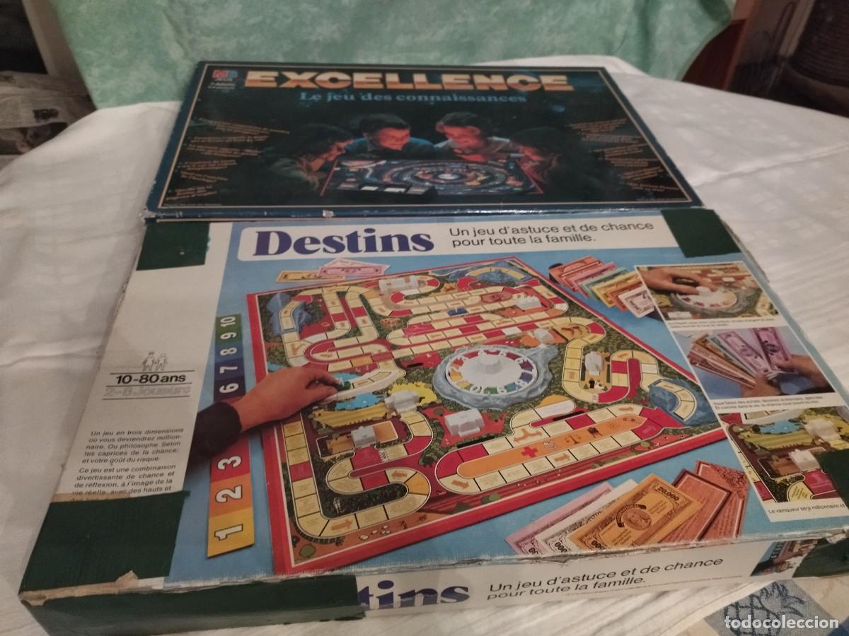 Juegos de mesa: Lote de 2 juegos de mesa, excellence y destins. - Foto 5