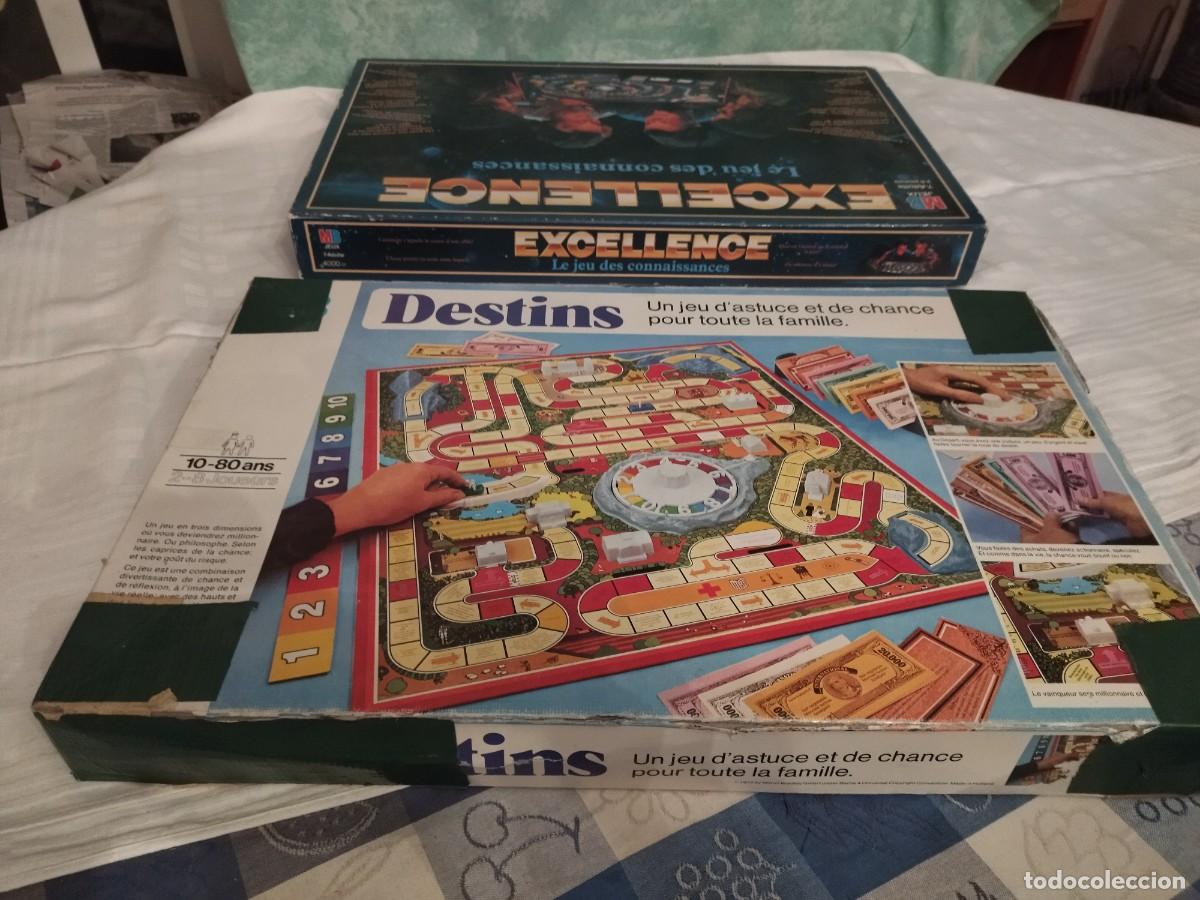 Juegos de mesa: Lote de 2 juegos de mesa, excellence y destins. - Foto 22