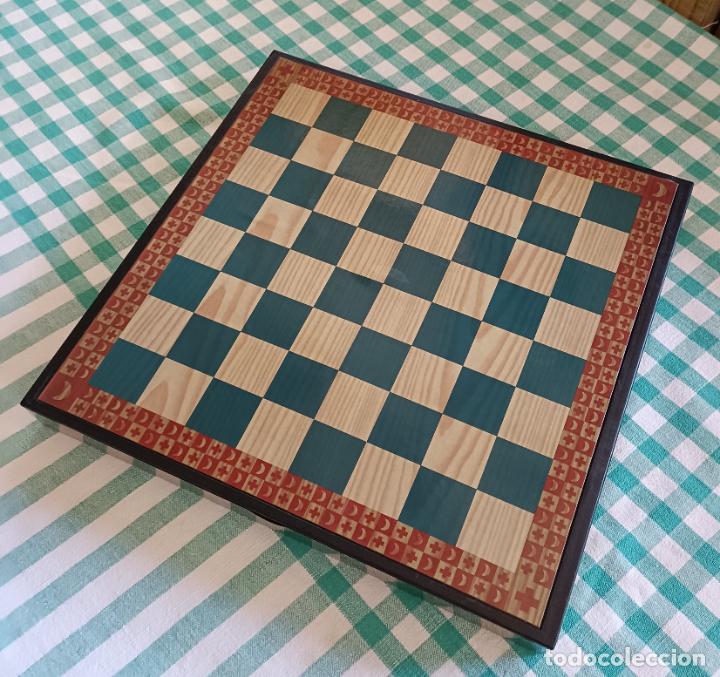 Juegos de mesa: JUEGO DE DAMAS DE MORAS Y CRISTIANAS - Foto 3