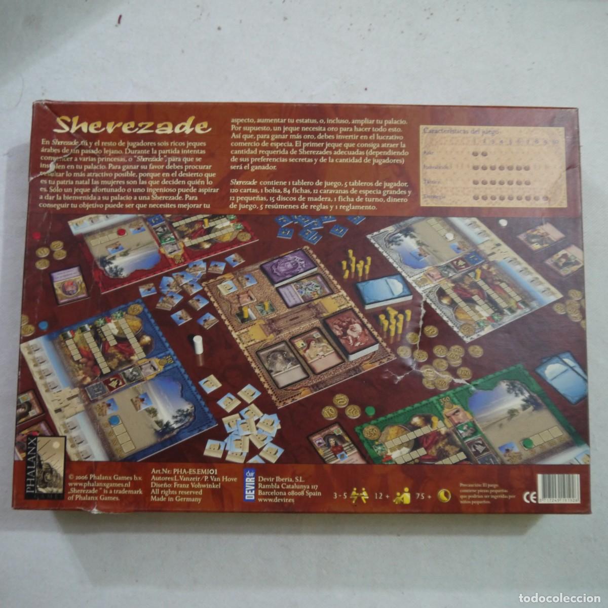Juegos de mesa: SHEREZADE. &iquest;A QUE JEQUE ELEGIR&Aacute; LA PRINCESA? - PHALANX/DEVIR - 2006 - LEER DESCRIPCI&Oacute;N - Foto 8