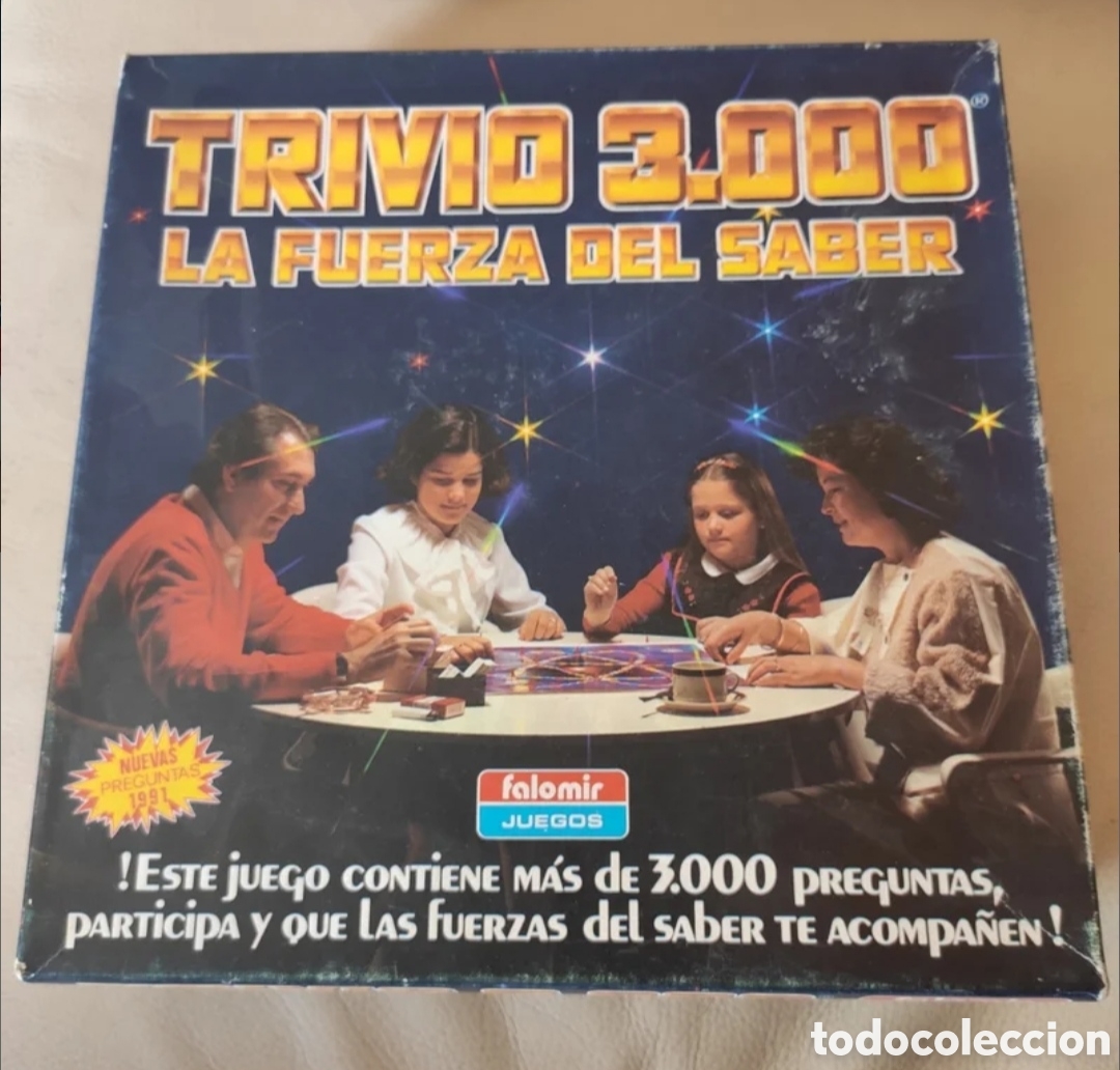 Juegos de mesa: Juego TRIVIO 3000. Vintage - Foto 2