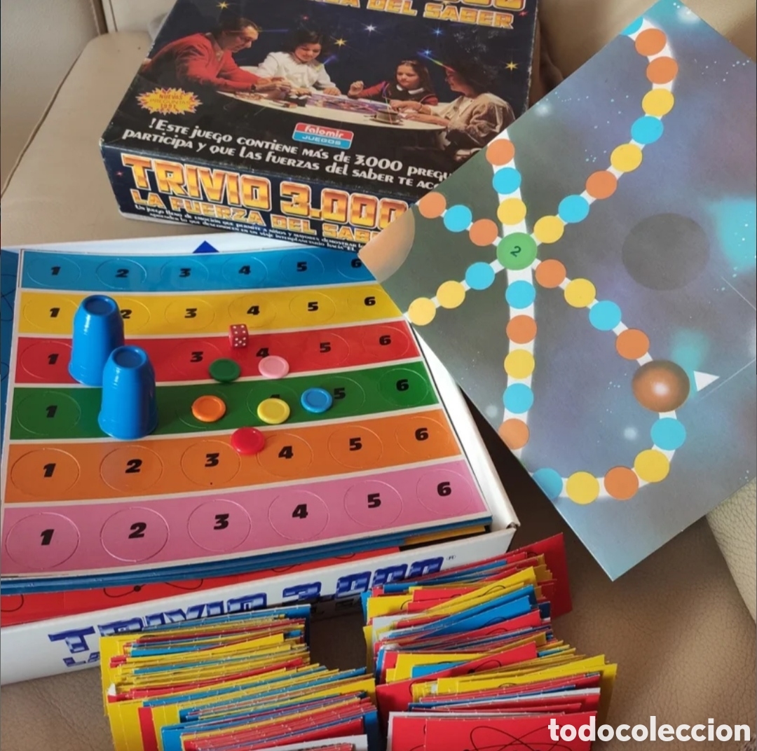 Juegos de mesa: Juego TRIVIO 3000. Vintage - Foto 1