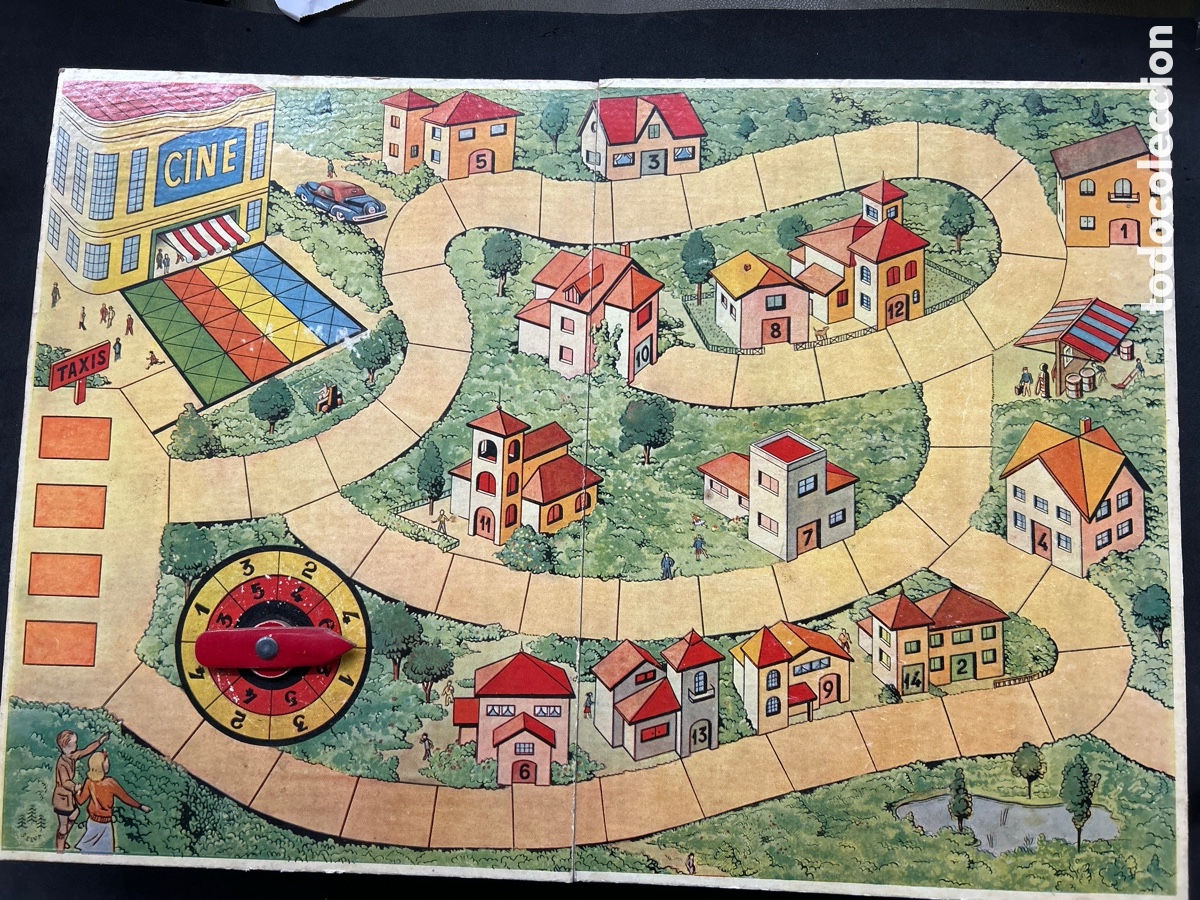 Juegos de mesa: Antiguo juego de mesa Taxi - Foto 4