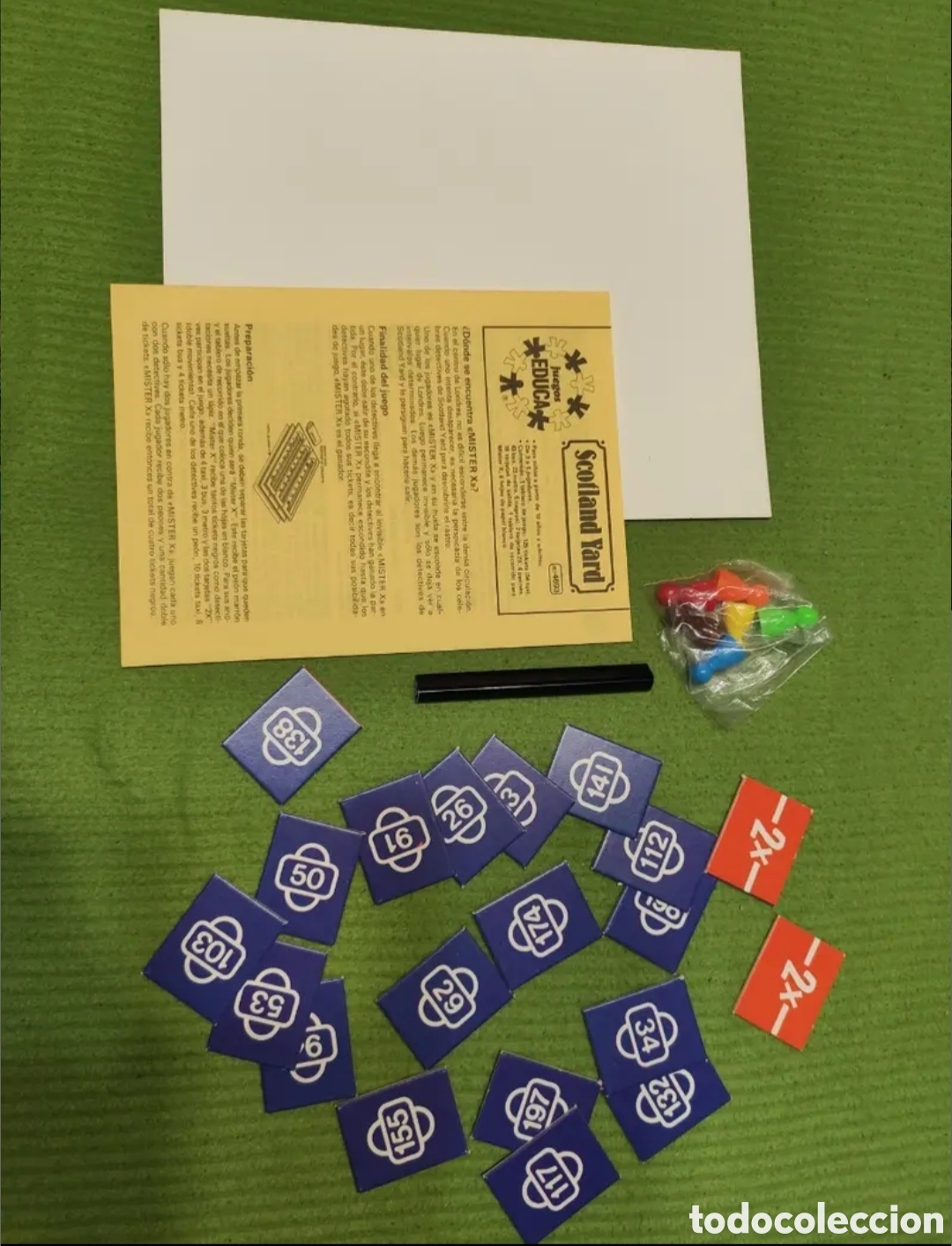 Juegos de mesa: Juego Scotland Yard. Vintage - Foto 4