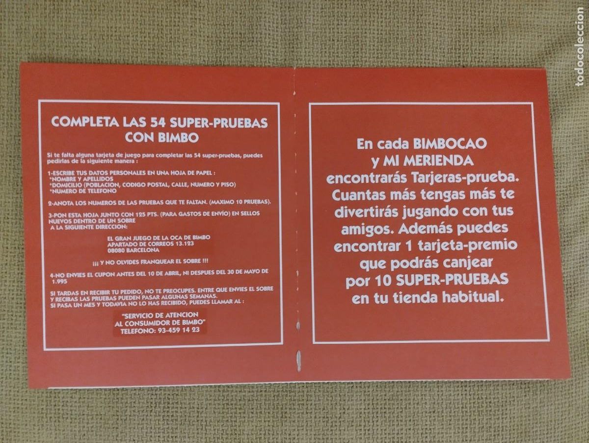 Juegos de mesa: Tablero Bimbo El Gran Juego de la Oca - Foto 4