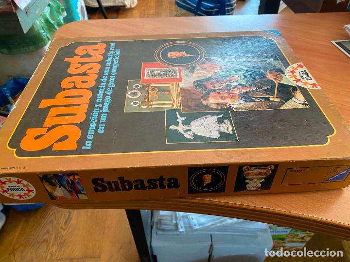 Juegos de mesa: SUBASTA (EDUCA) (J-10) - Foto 2