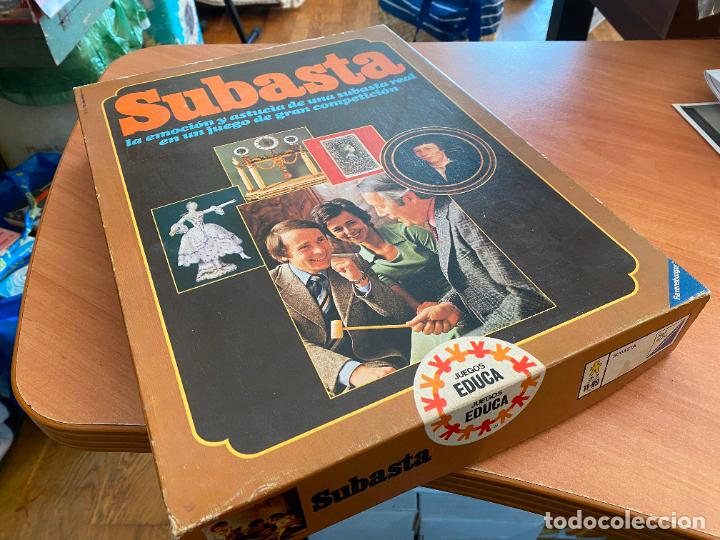 Juegos de mesa: SUBASTA (EDUCA) (J-10) - Foto 1