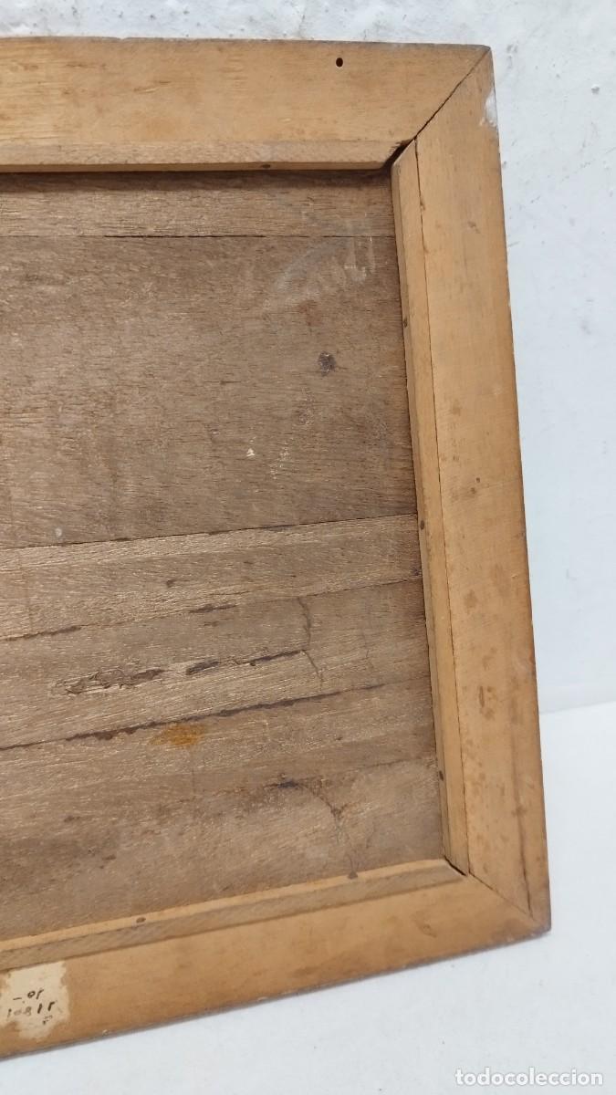 Juegos de mesa: Antiguo Tablero de Ajedrez,en madera - Foto 12