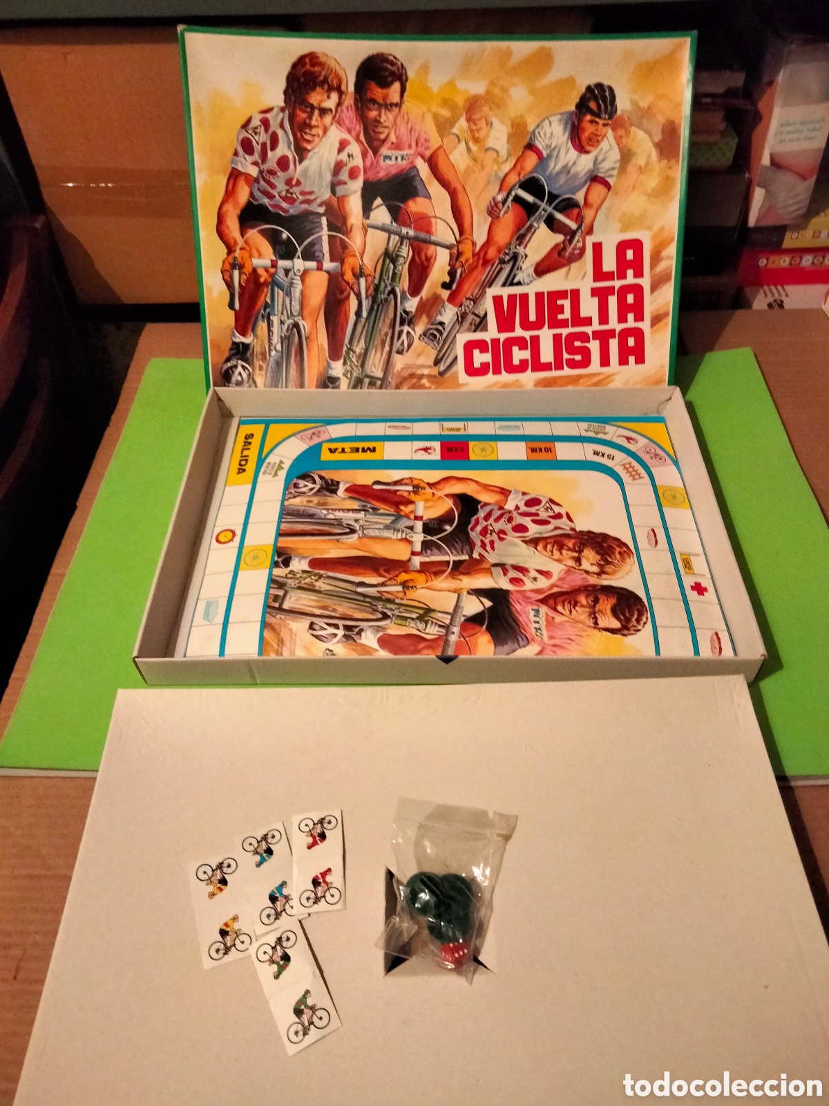 Juegos de mesa: Juego La Vuelta Ciclista Falomir completo - Foto 1