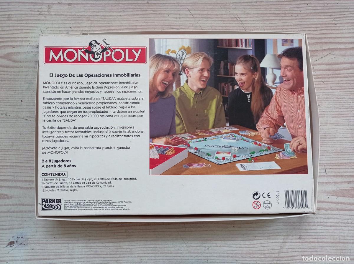 Juegos de mesa: Juego De Mesa Monopoly - Completo - 1996 - Parker - Foto 10
