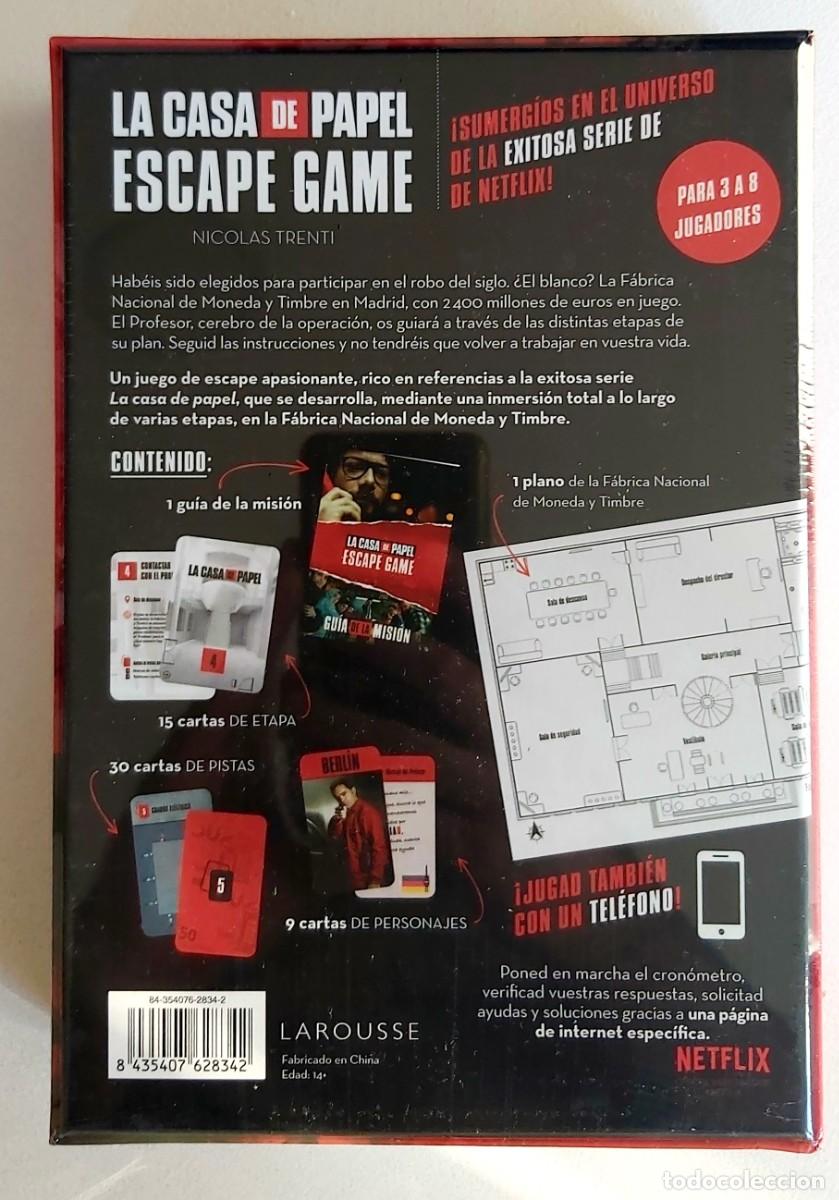Juegos de mesa: Juego de mesa La Casa de Papel: Escape Game - Foto 2